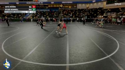 110 lbs Champ. Round 1 - Rylee Worrell, Solon vs Anya Rivera, Williamsburg