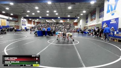 138 lbs Champ. Round 2 - Chey Patten, Canyon (Anheim) vs Wade Wallace, Cleveland