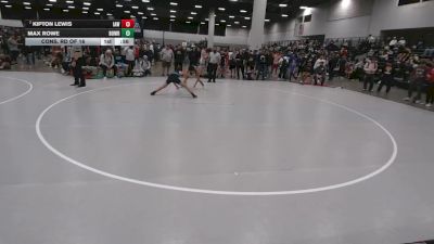 120 lbs Cons. Rd Of 16 - Kipton Lewis, Immortal Athletics WC vs Max Rowe, Bonhomme Wrestling