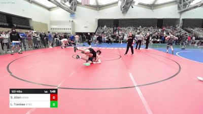 122-H lbs Round Of 32 - Sam Allen, Morris Knolls vs Lorenzo Tiankee, Bitetto Trained Wrestling