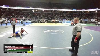 II-152 lbs Cons. Round 5 - Sean Seymore, Camden vs John Watson, Chautauqua Lake-Westfield-Panama