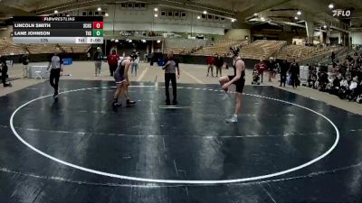 175 lbs 2nd Wrestleback (8 Team) - Lincoln Smith, Station Camp High School vs Lane Johnson, Tullahoma High School