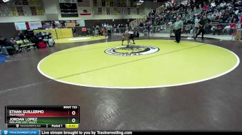 113 lbs Cons. Round 5 - Jordan Lopez, Redlands East Valley vs Ethan Guillermo, Palm Desert
