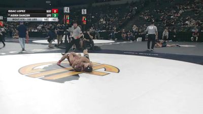 165 lbs Consi Of 32 #2 - Issac Lopez, North (CS) vs Aiden Dancer, Upper Lake (NC)