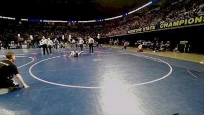 63 lbs Round Of 32 - Charleigh Evans, Southern Tioga vs Dakota Goulding, Yough