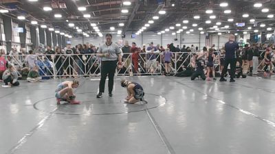 65 lbs Round 4 (2:15pm Saturday) - Mariana Ortiz, Lady Reapers vs Sylvia Brillhart, Team VA/USA