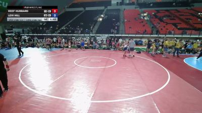 110 lbs Reef Hubbard, Idaho 2 12U Boys vs Levi Hill, Utah 2 12U Boys