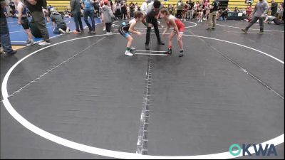 75-83 lbs Rr Rnd 2 - Ollie Siegel, Raw Wrestling Club vs Kai'lynn Neighbors, Muskogee Rougher Youth Wrestling