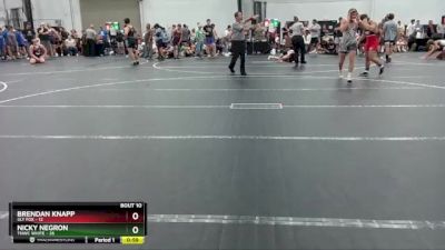 150 lbs Round 3 (8 Team) - Brendan Knapp, Sly Fox vs Nicky Negron, TNWC White