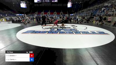 110 lbs 7th Place - Teegan Sibble, NY vs Joy Cantu, IN