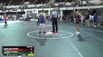 175 Varsity Semifinal - Gavin Velazquez, Spanish Fort vs Cooper Connell, Covington