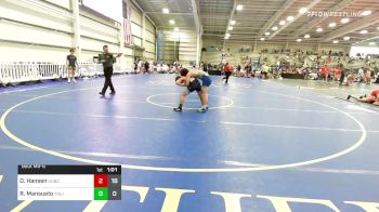 126 lbs Rr Rnd 2 - Owen Hansen, Hobo Wrestling vs Ryan Mansueto, Triumph Black