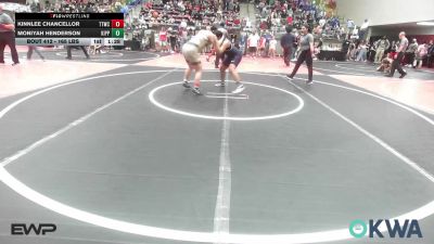 165 lbs Rr Rnd 1 - Kinnlee Chancellor, Team Tulsa Wrestling Club vs Moniyah Henderson, KIPP TULSA