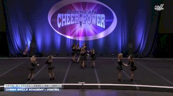Cheer Skillz Academy - Vortex [2026 L2.1 Youth - PREP - D2 Day 1] 2026 Cheer Power Showdown