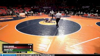 3A 138 lbs Quarterfinal - Ryan Hinger, Orland Park (Sandburg) vs Frank Nitti, Elmhurst (York)