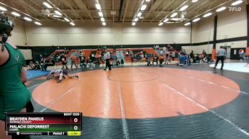 132D Round 3 - Brayden Pangus, Natrona County vs Malachi DeForrest, Laurel