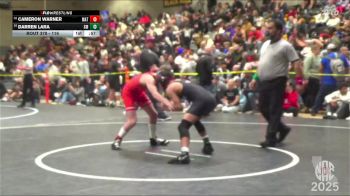 116 lbs Cons. Round 1 - Cameron Warner, MatTime vs Darren Lara, Swamp Monsters