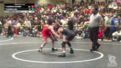 116 lbs Cons. Round 1 - Cameron Warner, MatTime vs Darren Lara, Swamp Monsters