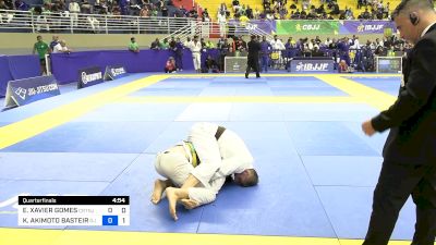 EVERTON XAVIER GOMES vs KAUAN AKIMOTO BASTEIRO 2024 Brasileiro Jiu-Jitsu IBJJF
