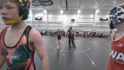 76 lbs Round 7 (8 Team) - Mason Horner, Contenders WA Green vs Wyatt Ballay, CrossRoads Wrestling