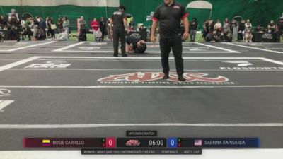 Rosie Carrillo vs Sabrina Rapisarda 2026 ADCC New Jersey Open
