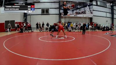 125 kg Champ. Round 2 - Daniel Herrera, Cyclone Regional Training Center C-RTC vs Kade Sottolano, Pennsylvania