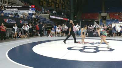 125 lbs Cons. Semis - Kylee Kurszewski, Wisconsin vs Raenah Smith, Pennsylvania