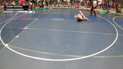 56 lbs Semis - Journey Whitford, Sanderson Wrestling Academy vs Harleigh Workman, Fallon Outlaws Wrestling Club