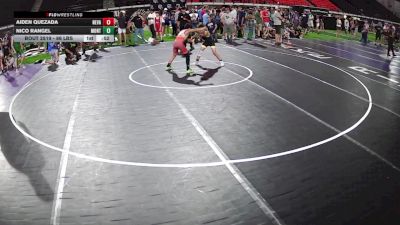 86 lbs 3rd Place Match - Aiden Quezada, Nevada vs Nico Rangel, Montana