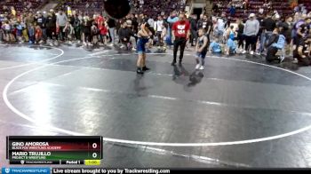 70-80 lbs Round 1 - Gino Amorosa, Black Fox Wrestling Academy vs Mario Trujillo, Project 8 Wrestling