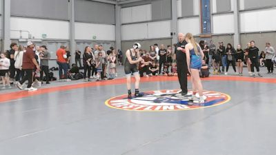 110 lbs Quarters - Sophia Chambers, Rock Of Redmond Wrestling vs Myla Ottow, Ascend Wrestling Academy