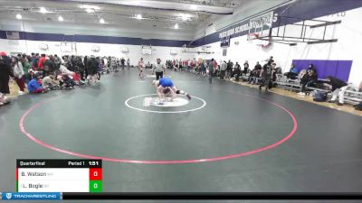 170 lbs Quarterfinal - Liam Bogle, Deer Park vs Bruce Watson, West Valley Spokane