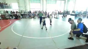 52 lbs Quarterfinal - Ellis Jennings, Misfits vs Tayden Bracy, Poway Slammers