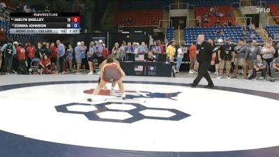 130 lbs Quarters - Jaelyn Skelley, TX vs Zorina Johnson, OR