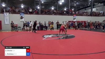 70 kg Consolation - Dylan Gilcher, Cliff Keen Wrestling Club vs Landon Robideau, MN Elite Wrestling Club