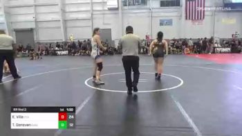 145 lbs Rr Rnd 3 - Emma Villa, FCA vs Trinity Donovan, Queens Of The North