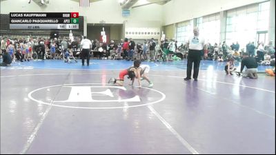 57 lbs Rr Rnd 3 - Lucas Kauffmann, Kingsway - ESC vs Giancarlo Pasquarello, Apex - ESC