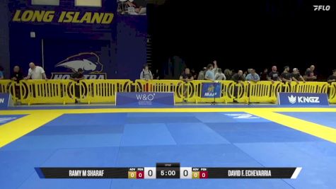 David F. Echevarria vs Ramy M Sharaf 2025 Pan IBJJF Jiu-Jitsu No-Gi Championship