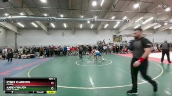 190 lbs Cons. Round 2 - Ryder Clarkson, Poudre vs Kaden Waugh, Greeley West