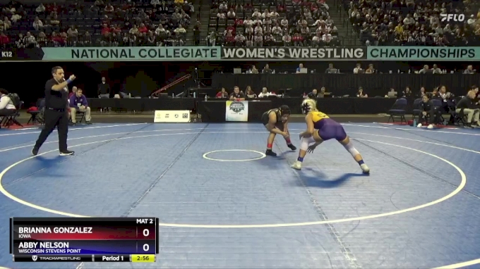 116 lbs Quarterfinal - Brianna Gonzalez, Iowa vs Abby Nelson, Wisconsin ...