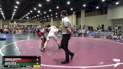 175 lbs Placement (4 Team) - Adian Buck, BHWC/Duval Elite vs Jordan Bighems, Patriot WC Red