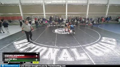 175 lbs Semifinal - Stephen Wisniewski, Olympian Wrestling vs Hunter Bell, Hawk WC