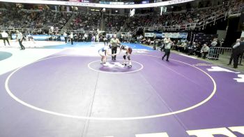 I-126 lbs Cons. Round 2 - Luca Popolizio, Christian Brothers Academy vs Eli Faus, Indian River