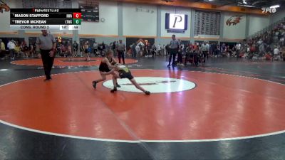 80 lbs Cons. Round 2 - Mason Stafford, Hawkeye Wrestling Academy vs Trevor McKean, Lone Tree Wrestling Club