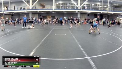 92 lbs Finals (2 Team) - David Krantz, Mat Assassins Black vs Eli Oberheim, Team Shutt