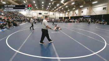 113 lbs Semis & 1st Wrestleback (8 Team) - Tate Ferris, Burwell vs Guy Wortman, Plainview