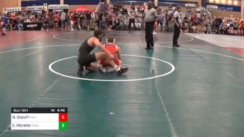 Match - Nikolas Slatoff, Green Valley High School vs Christian Morales, Poway High School