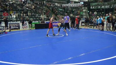 100 lbs 2nd Place Match - Macson Mccormick, Moen vs Slade Germaine, Big Game Wrestling Club