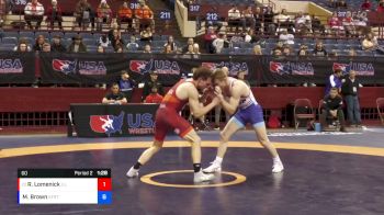 60 lbs Cons. Round 2 - Warren Soik, World Gold Wrestling Club vs Peter Del Gallo, South Side Wrestling Club