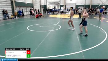 125 lbs Cons. Round 2 - Hector De La Cruz, Colorado Mesa University vs Jacob Fox, Nebraska-Kearney